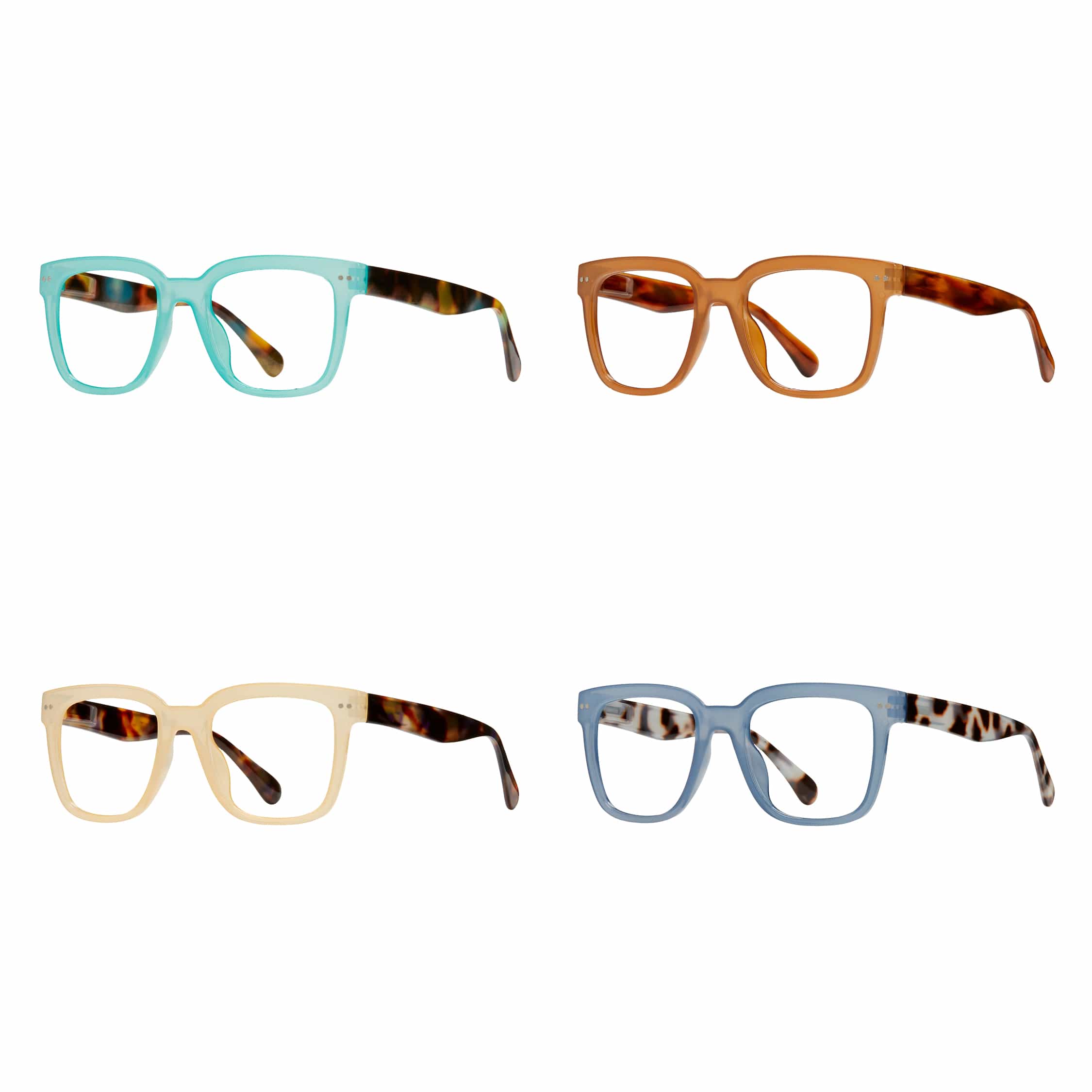 SUTTER BLUE LIGHT READER - 4 PACK - Blue Planet Eco-Eyewear