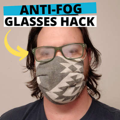 Anti-Fog Glasses Hack by @DoctorEyeHealth