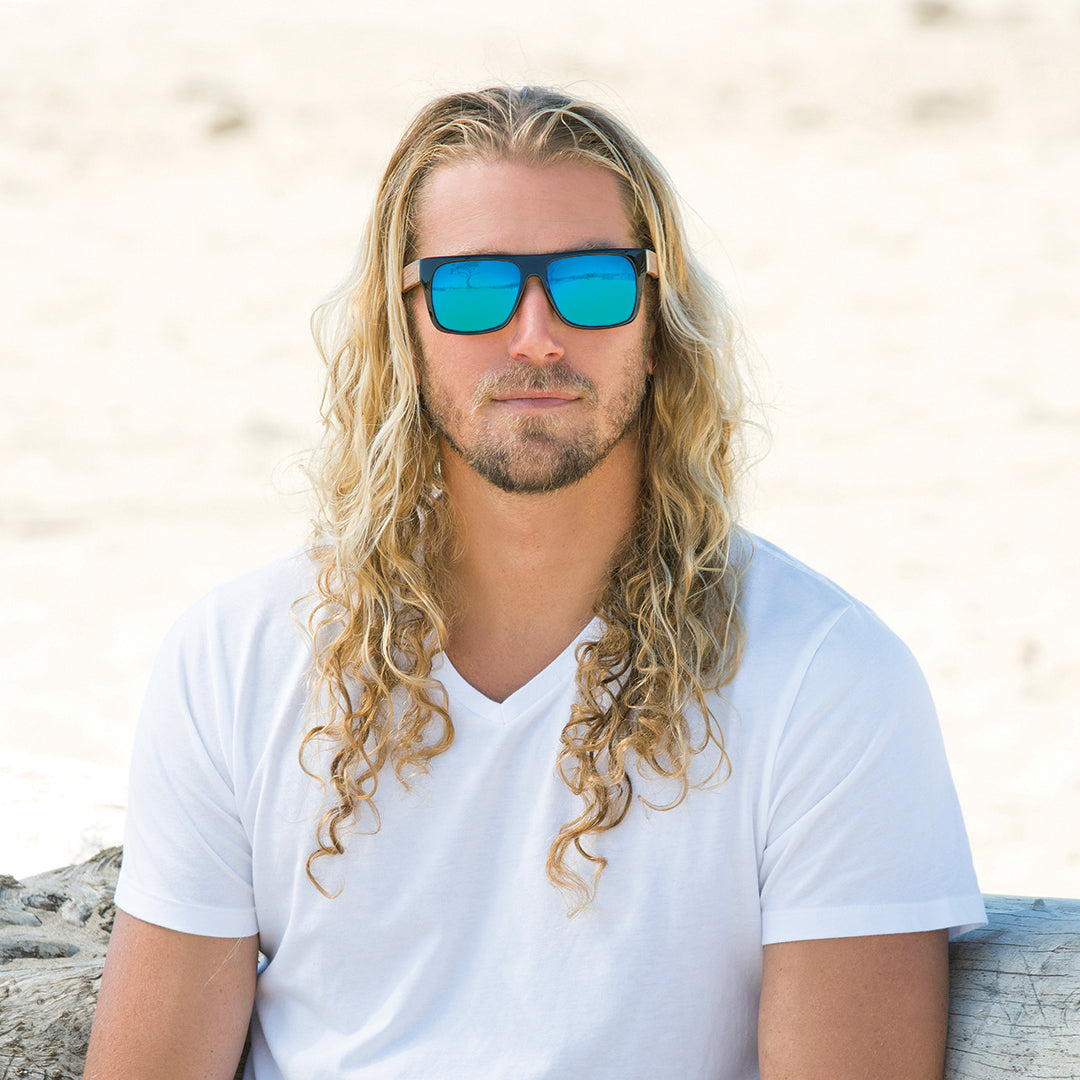 Blue Planet Bamboo + Wood Sunglasses