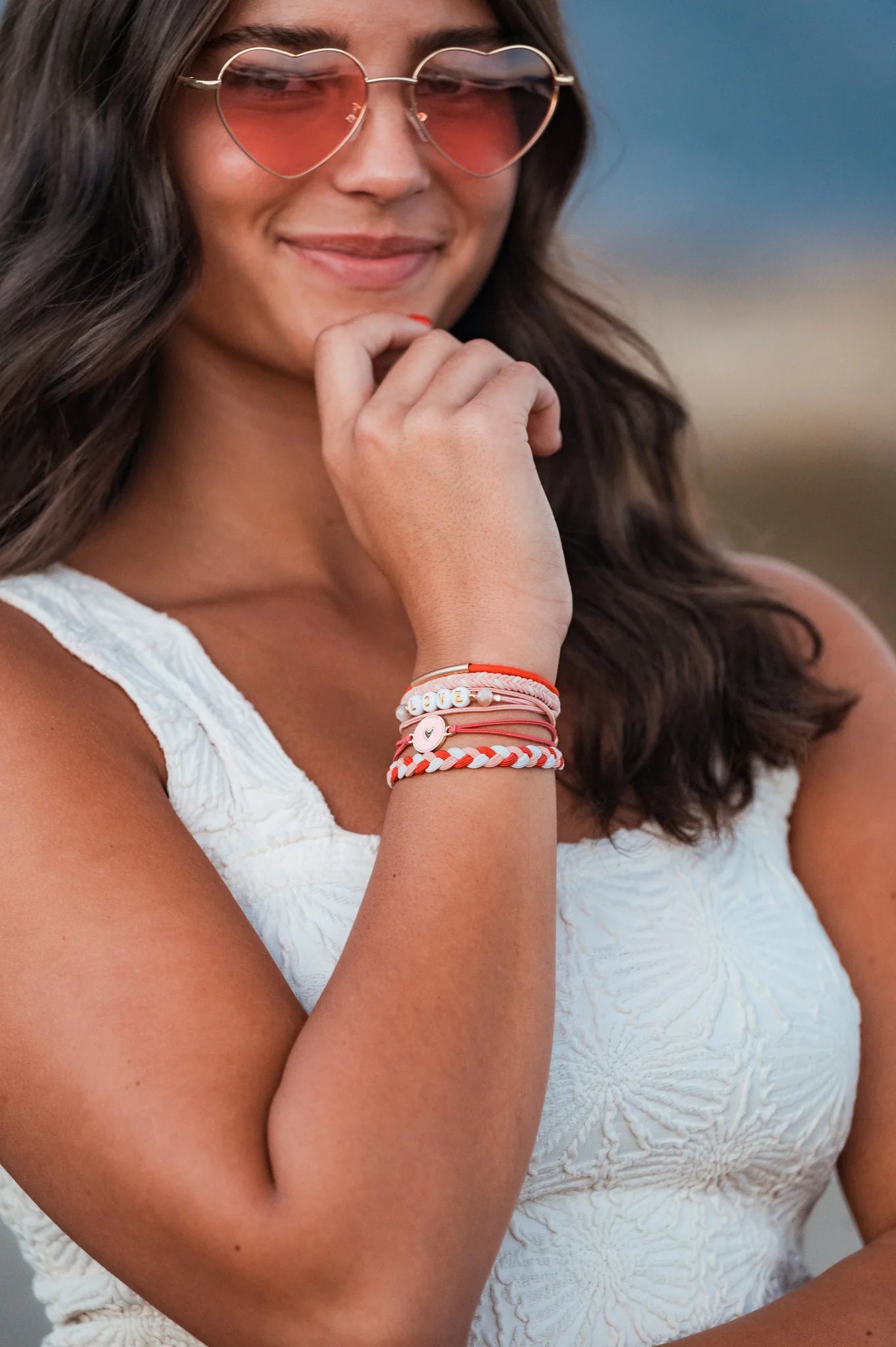 LOVE - HAIR TIE + BRACELET