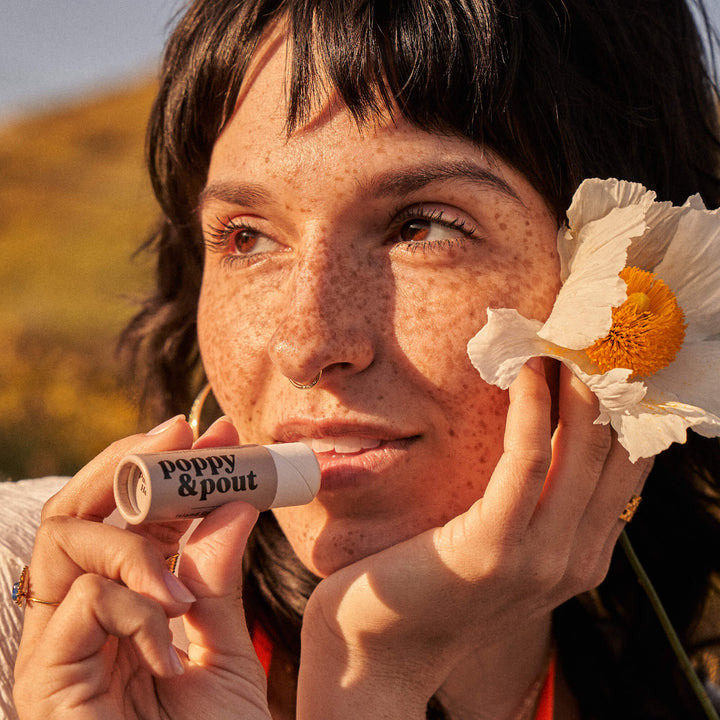 POPPY &amp; POUT ISLAND COCONUT LIP BALM