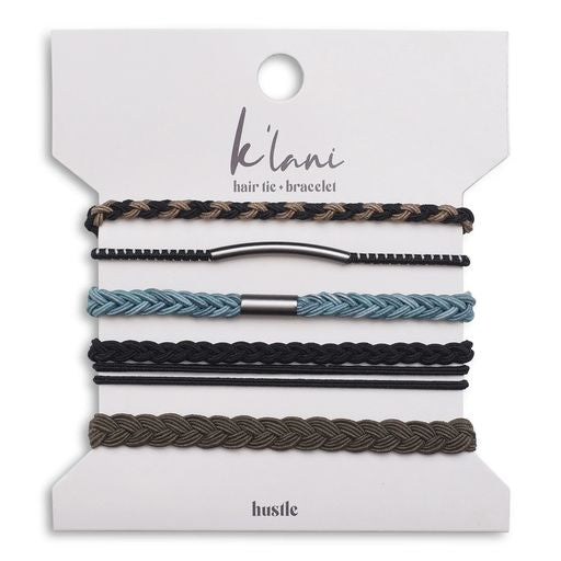 HUSTLE - HAIR TIE + BRACELET