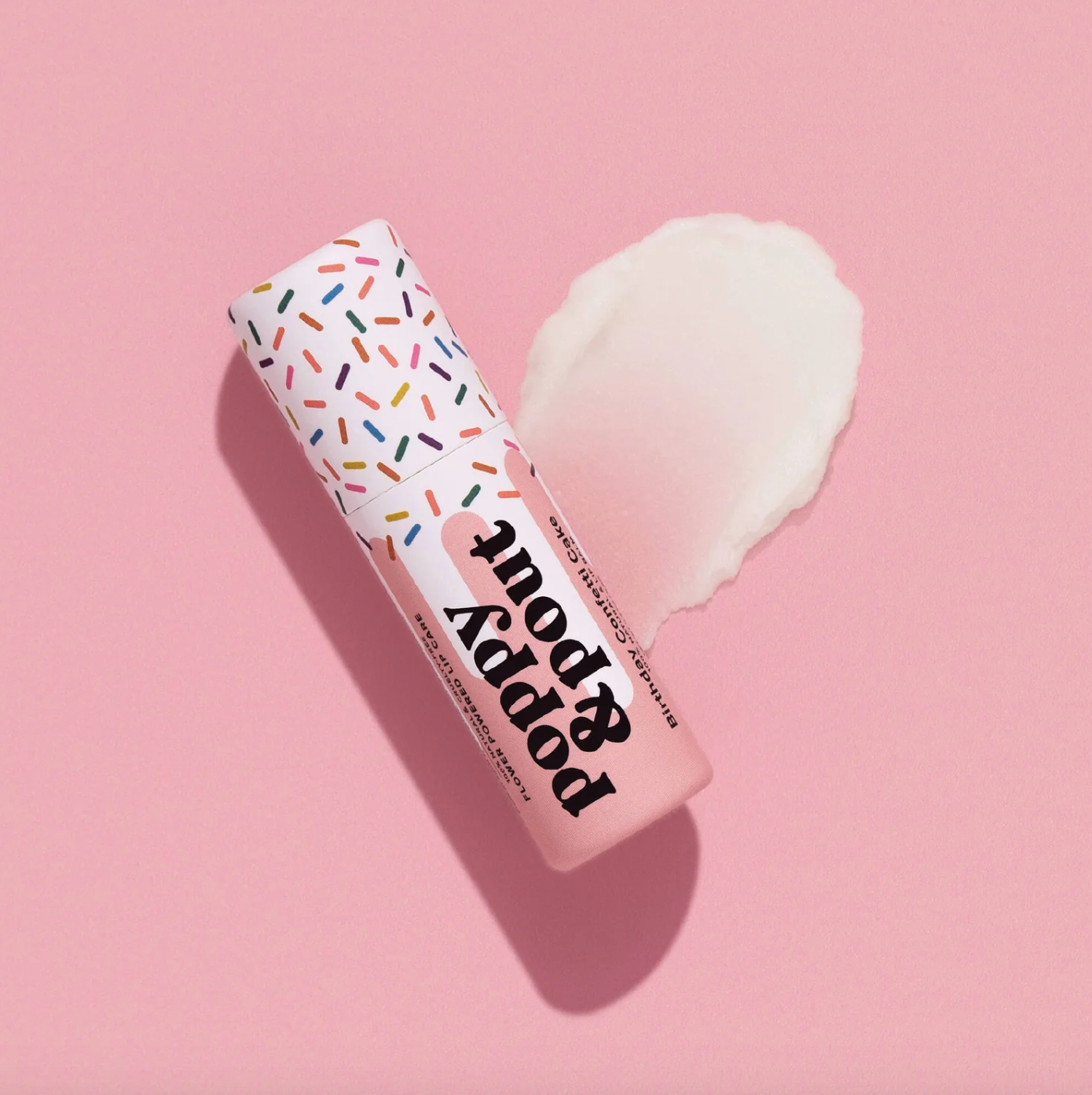 POPPY & POUT BIRTHDAY CONFETTI CAKE LIP BALM