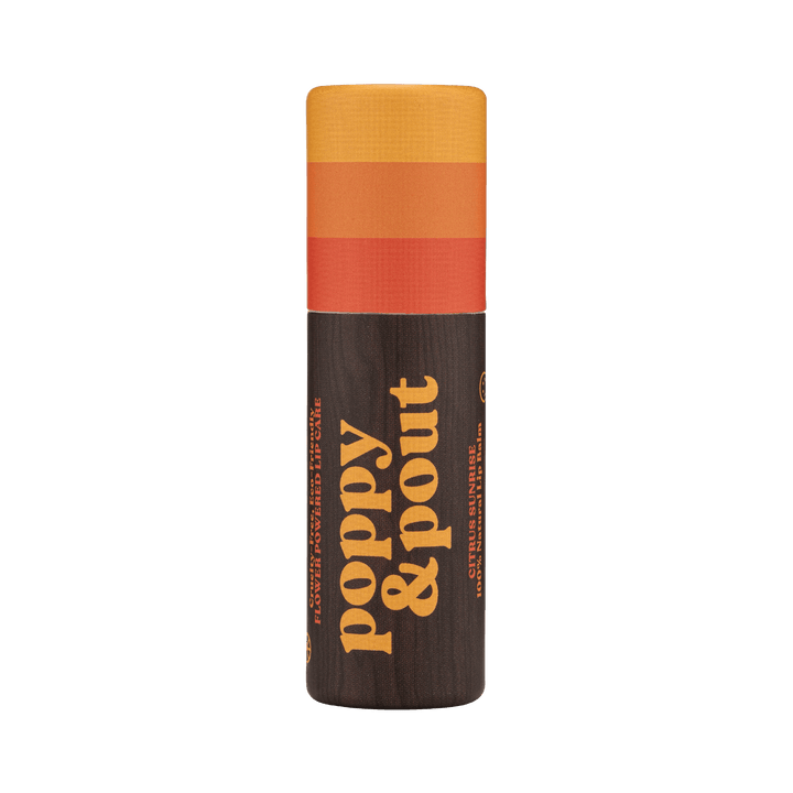POPPY &amp; POUT RETRO SURF, CITRUS SUNRISE LIP BALM