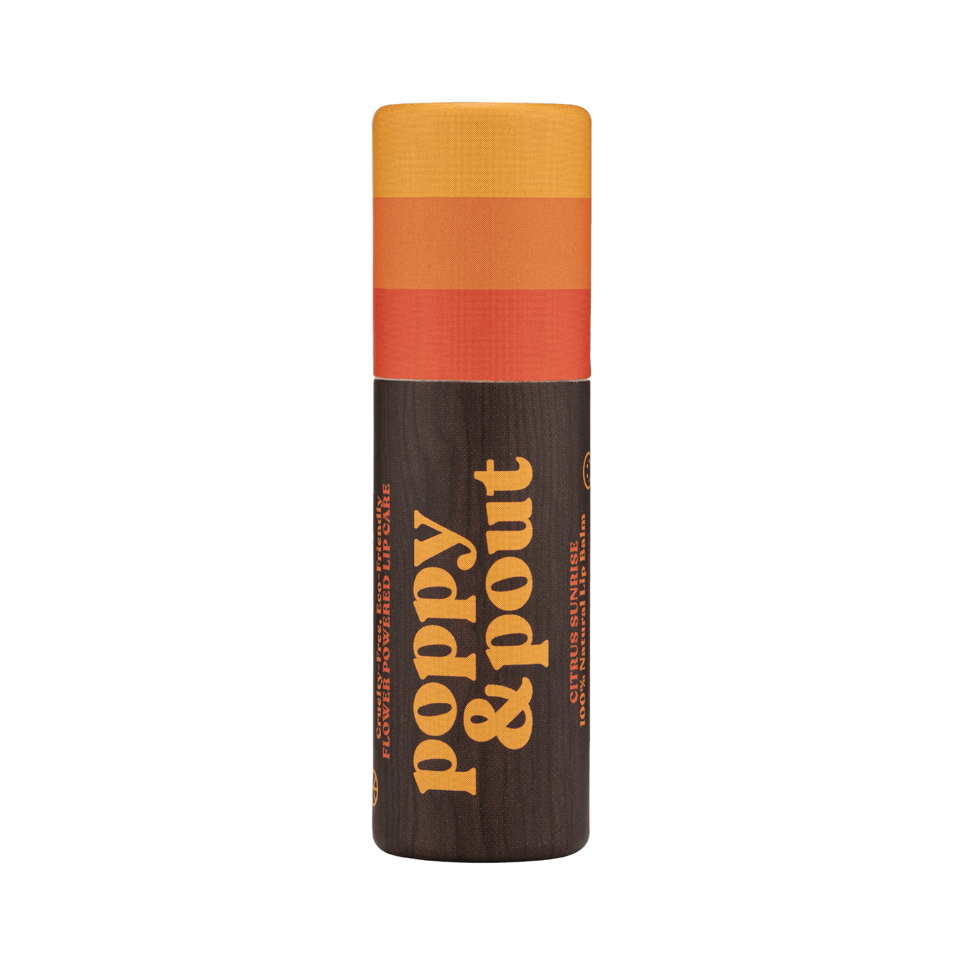 POPPY & POUT RETRO SURF, CITRUS SUNRISE LIP BALM