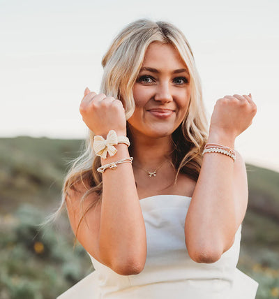 GRACE - HAIR TIE + BRACELET