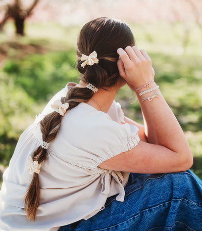 GRACE - HAIR TIE + BRACELET