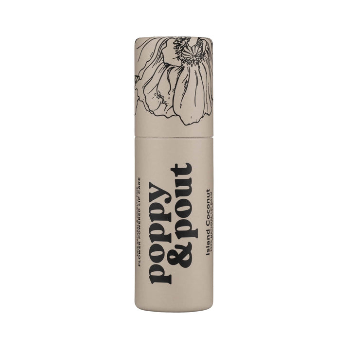 POPPY &amp; POUT ISLAND COCONUT LIP BALM