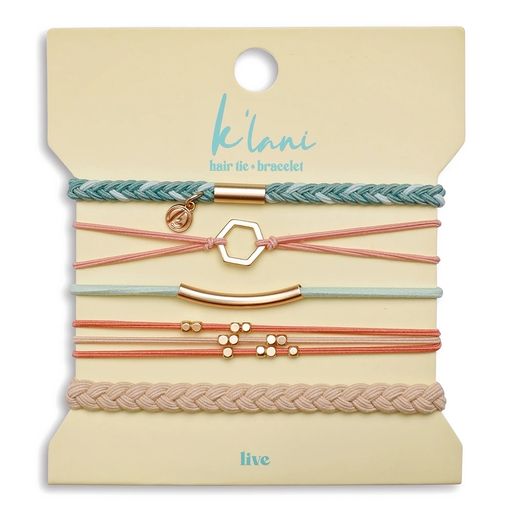 LIVE - HAIR TIE + BRACELET