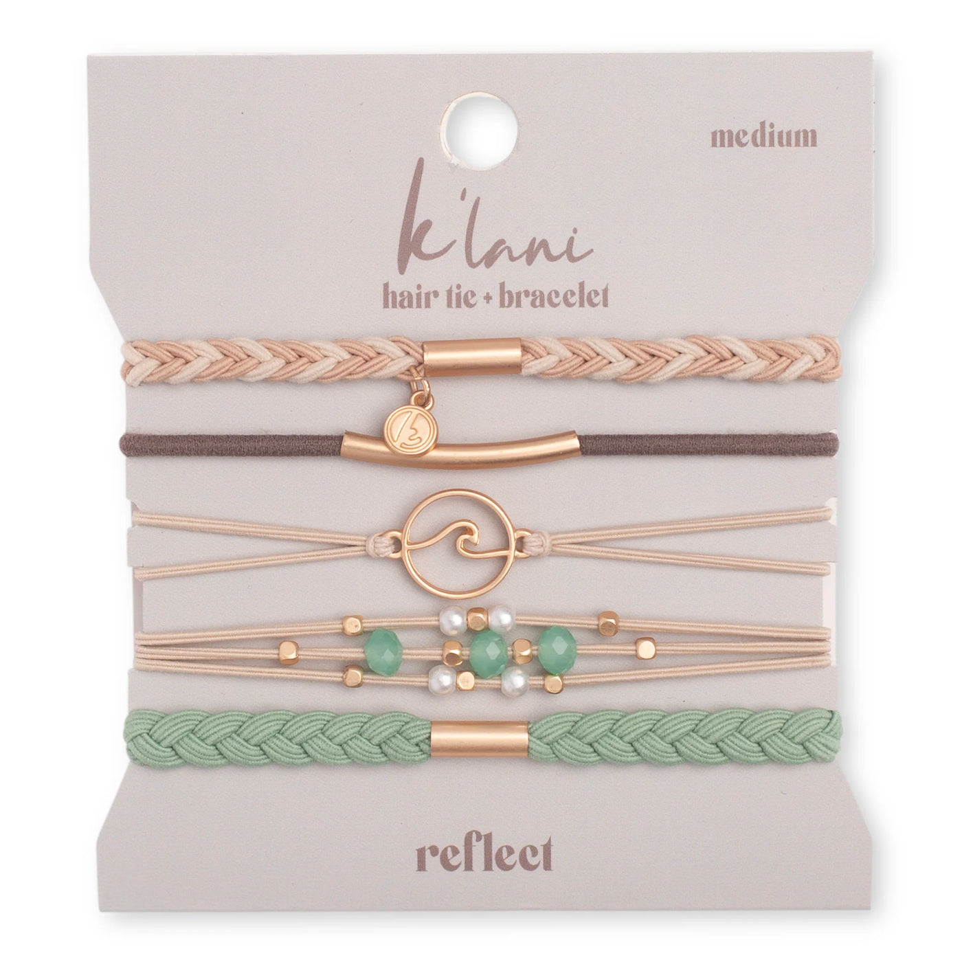 REFLECT HAIR TIE + BRACELET