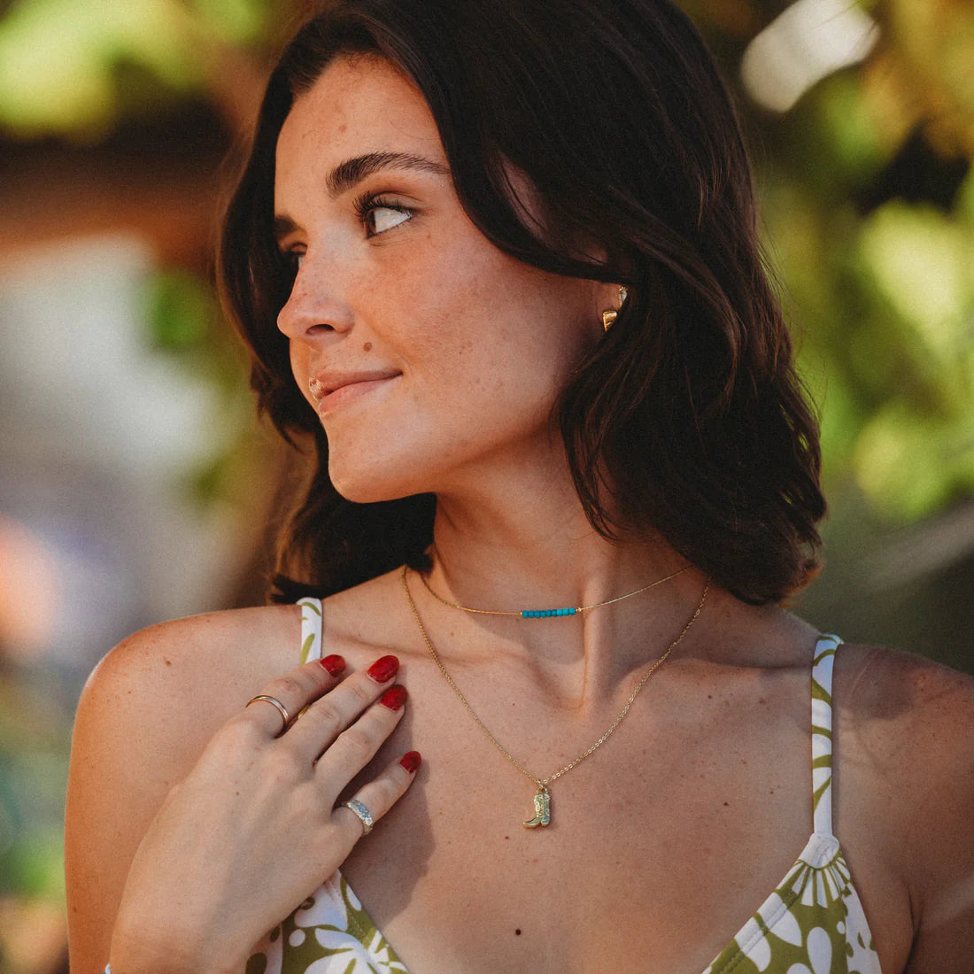 STRIDE NECKLACE SET